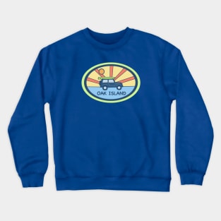 Oak Island Beach Days Crewneck Sweatshirt